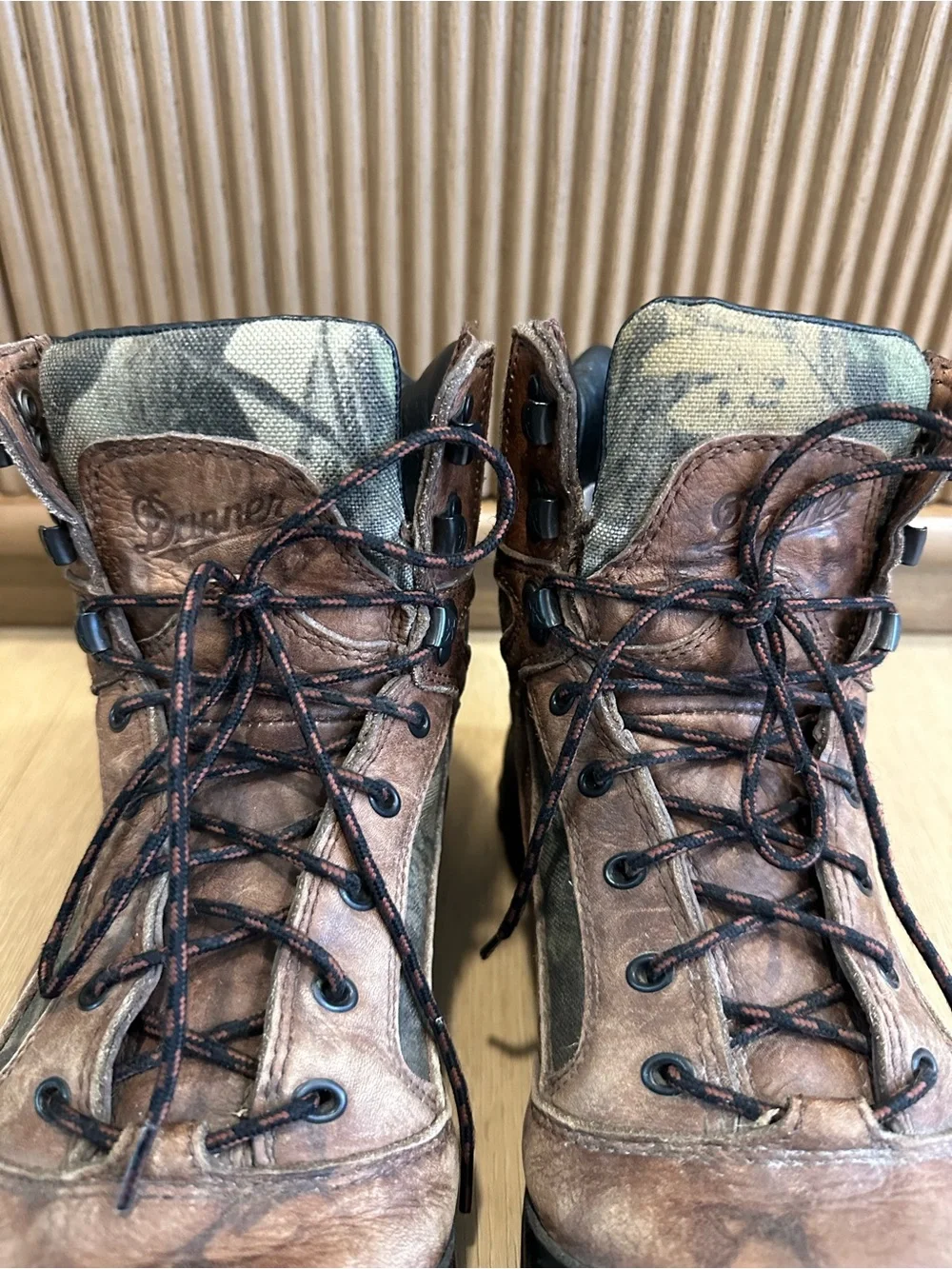 Danner Men's 6 inches Brown & Green Hunting Boots  size 11.5